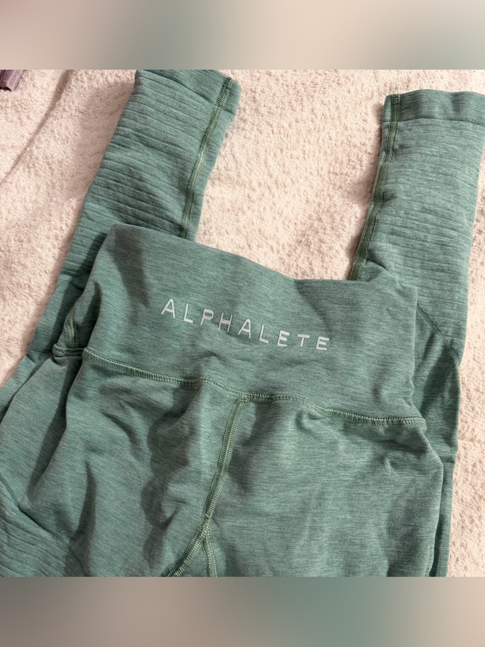 Alphalete 2018 jade green leggings small